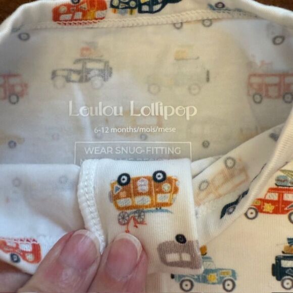 NWT Loulou Lollipop Set Sleeper, Wash Cloths Set, Silicone Flashcard Teether Set - Picture 9 of 9